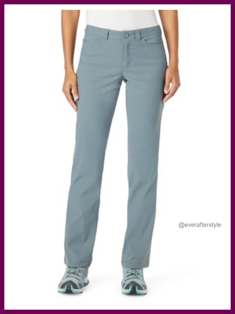 Eddie Bauer Rainier Hiking Pants Nylon Spandex Stretch Outdoor Cargo